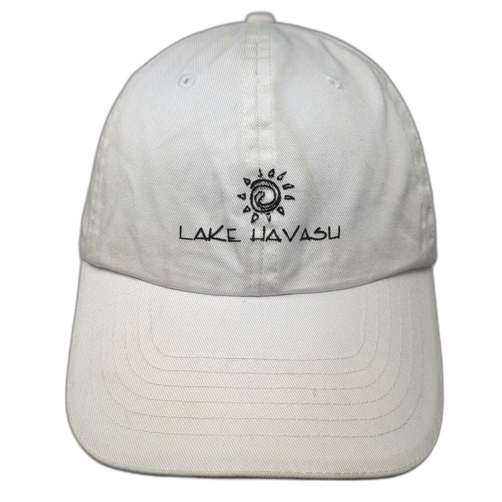 Great American Products Baseball Cap White One Size Lake Havasu Sun Arizona Hat